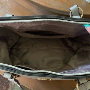 Grey purse used a little not much